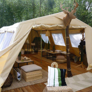 Mess Tent III | Glamping Living Area