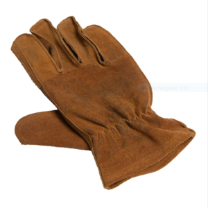 Fire's Up Heat Resistant Gloves| Golden Tan Leather | O/S | Pony Rider