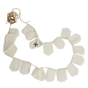 Shield Bunting | Recycled Natural | 250cm | Pony Rider