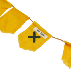 Shield Bunting | Stark Yellow | Pony Rider