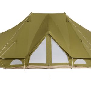 6m diameter Emperor Twin Pro Green Bell Tent