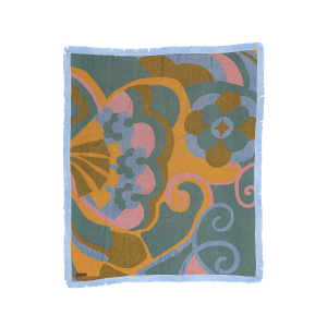 Sugar Mist Woven Throw | Wandering Folk